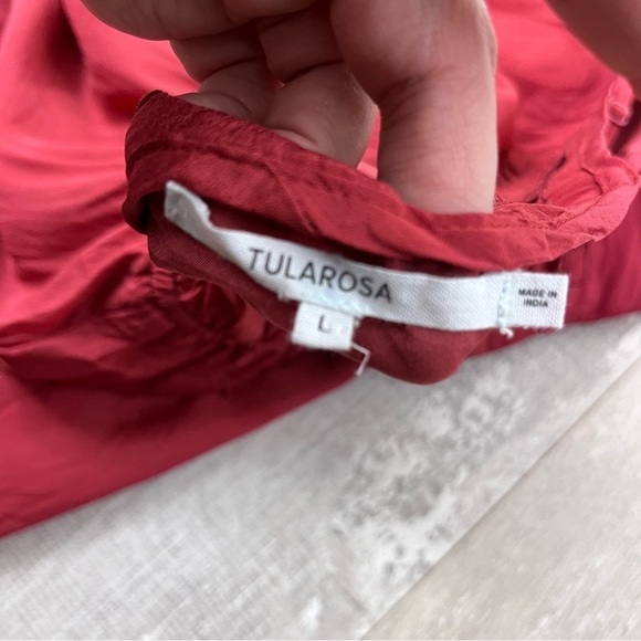 TULAROSA ‘Charmer’ Lace Eyelet Romper Size Large - Picture 9 of 14